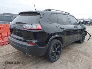 2019 Jeep Cherokee Latitude Plus with VIN 1C4PJMLX5KD432185, listed as a IAAI auction lot 40389491 with 75,703 mi miles and . Bid and sale history available at DreamBid. Image 4.