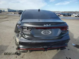 2023 Kia Forte GT with VIN 3KPF44AC6PE681586, listed as a Copart auction lot 42091855 with 26,573 mi miles and Salvage Title. Bid and sale history available at carsss.com. Image 6.