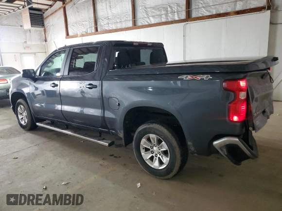 2021 Chevrolet Silverado 1500 LT with VIN 1GCUYDED8MZ394782, listed as a Copart auction lot 51107325 with 84,362 mi miles and Salvage Title. Bid and sale history available at DreamBid. Image 2.