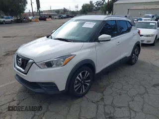2019 Nissan Kicks S with VIN 3N1CP5CU2KL559112, listed as a IAAI auction lot 41528293 with 97,255 mi miles. Bid and sale history available at carsss.com. Image 17.