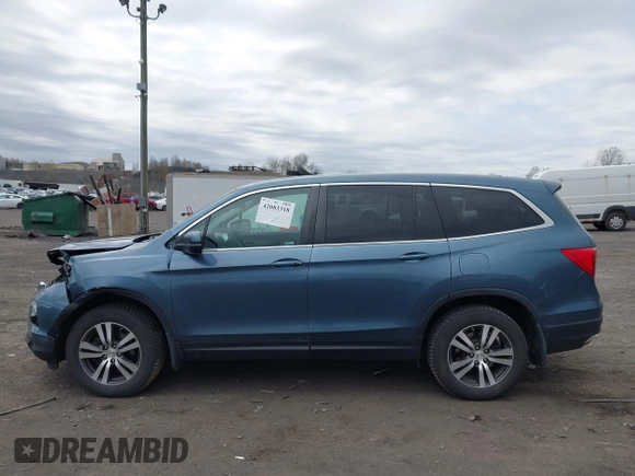2017 Honda Pilot EX-L with VIN 5FNYF6H50HB101394, listed as a IAAI auction lot 42083318 with 159,359 mi miles and . Bid and sale history available at DreamBid. Image 14.