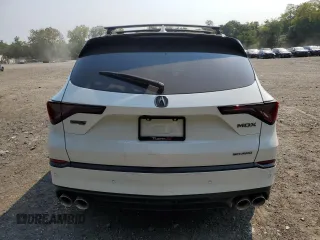 2022 Acura MDX Type S w/Advance Package with VIN 5J8YD8H8XNL003205, listed as a Copart auction lot 71120804 with 0 mi miles and Salvage Title. Bid and sale history available at carsss.com. Image 6.