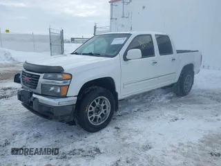 2011 GMC Canyon SLE1 with VIN 1GTH6MFE8B8124209, listed as a IAAI auction lot 41600370 with 93,154 mi miles. Bid and sale history available at carsss.com. Image 2.