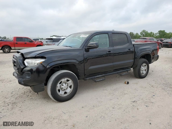 2022 Toyota Tacoma 4WD SR with VIN 3TMCZ5AN9NM458876, listed as a Copart auction lot 53727005 with 40,482 mi miles and Salvage Title. Bid and sale history available at carsss.com. Image 1.