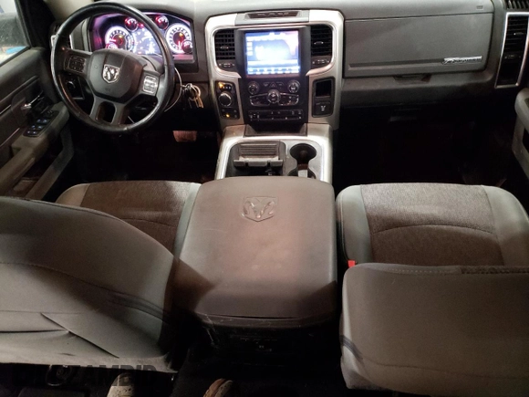 2018 Ram 1500 Big Horn with VIN 1C6RR7LMXJS245535, listed as a Copart auction lot 81920234 with 87,124 mi miles and Clean Title. Bid and sale history available at carsss.com. Image 8.