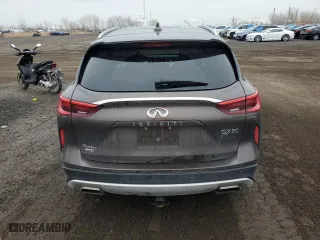 2019 Infiniti QX50 PURE with VIN 3PCAJ5M37KF108445, listed as a Copart auction lot 82199064 with 133,707 mi miles and Salvage Title. Bid and sale history available at carsss.com. Image 6.