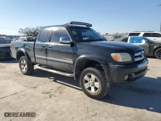 2005 Toyota Tundra SR5 with VIN 5TBBT44135S460972, listed as a Copart auction lot 46818305 with 375,437 mi miles and Salvage Title. Bid and sale history available at carsss.com. Image 4.