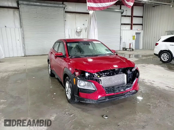 2020 Hyundai Kona SE with VIN KM8K1CAA2LU527142, listed as a Copart auction lot 48918365 with 77,211 mi miles and Salvage Title. Bid and sale history available at carsss.com. Image 15.