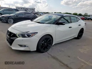 2017 Nissan Maxima SL with VIN 1N4AA6AP6HC443561, listed as a Copart auction lot 54225455 with 121,164 mi miles and Clean title. Bid and sale history available at DreamBid. Image 1.