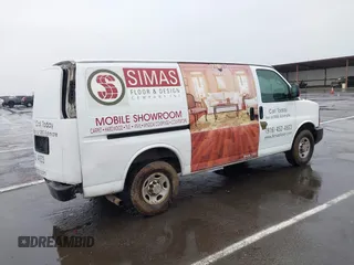 2010 Chevrolet Express Cargo with VIN 1GCZGFBA3A1158758, listed as a IAAI auction lot 41480795 with 240,053 mi miles and . Bid and sale history available at DreamBid. Image 4.