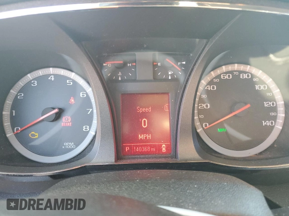2012 GMC Terrain SLT-2 with VIN 2GKFLWE56C6262601, listed as a Copart auction lot 46426765 with 140,368 mi miles and Salvage Title. Bid and sale history available at carsss.com. Image 9.