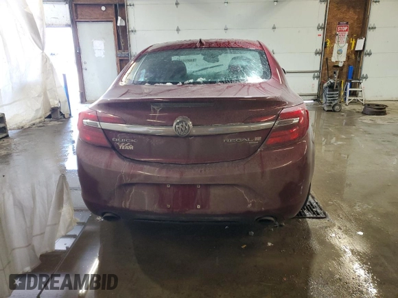 2017 Buick Regal with VIN 2G4GM5EX8H9147248, listed as a Copart auction lot 84069414 with 0 mi miles and Salvage Title. Bid and sale history available at carsss.com. Image 6.