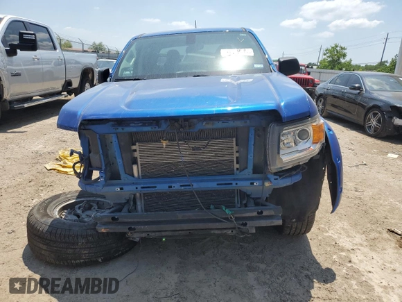 2020 GMC Canyon 2WD with VIN 1GTG5BEN6L1168854, listed as a Copart auction lot 57439594 with 95,406 mi miles and Salvage Title. Bid and sale history available at carsss.com. Image 5.