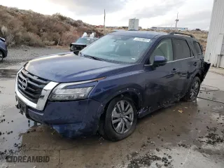 2024 Nissan Pathfinder SV with VIN 5N1DR3BA4RC287316, listed as a Copart auction lot 86280194 with 13,201 mi miles and Salvage Title. Bid and sale history available at carsss.com. Image 1.