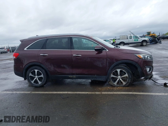 2017 Kia Sorento EX V6 with VIN 5XYPH4A50HG261420, listed as a IAAI auction lot 41933777 with 90,784 mi miles. Bid and sale history available at carsss.com. Image 13.