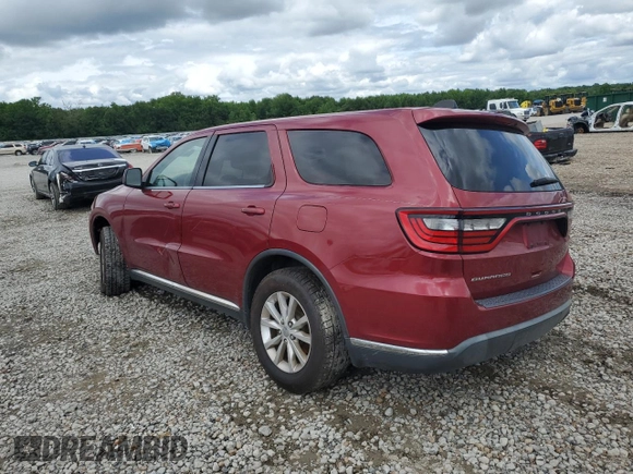 2014 Dodge Durango SXT with VIN 1C4RDHAG1EC970368, listed as a Copart auction lot 58180695 with 164,374 mi miles and Salvage title. Bid and sale history available at DreamBid. Image 2.