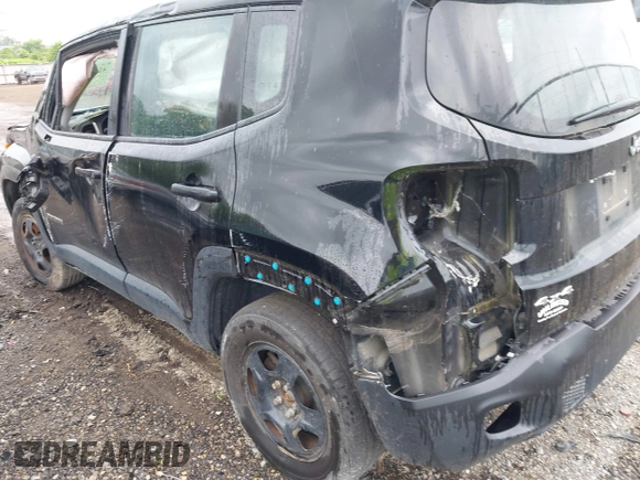 2017 Jeep Renegade Sport z VIN ZACCJBAB9HPF85169, wystawiony jako IAAI lot #42436578 z przebiegiem Nie podano mil oraz . Historia ofert i sprzedaży dostępna na DreamBid. Obrazek 6.