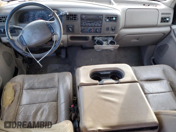 2001 Ford Super Duty F-250 XL with VIN 1FTNW21S71EB38509, listed as a Copart auction lot 81579944 with 204,707 mi miles and Salvage Title. Bid and sale history available at carsss.com. Image 8.