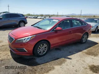 2016 Hyundai Sonata SE with VIN 5NPE24AF3GH286045, listed as a Copart auction lot 61996965 with 185,251 mi miles and Clean title. Bid and sale history available at DreamBid. Image 1.