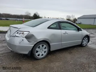 2010 Honda Civic Cpe LX with VIN 2HGFG1B62AH538310, listed as a Copart auction lot 51435645 with 183,112 mi miles and Salvage Title. Bid and sale history available at carsss.com. Image 3.