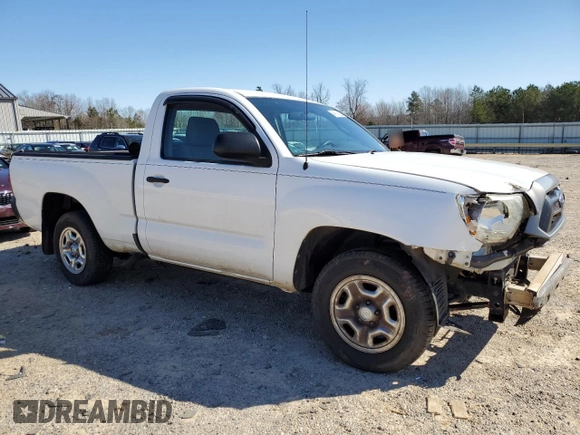 2012 Toyota Tacoma with VIN 5TFNX4CN3CX014129, listed as a Copart auction lot 48933205 with 122,112 mi miles and Salvage title. Bid and sale history available at DreamBid. Image 4.