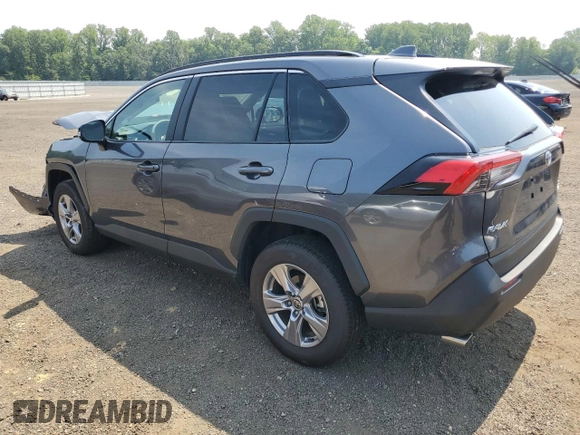 2024 Toyota RAV4 XLE with VIN 2T3P1RFVXRC484711, listed as a Copart auction lot 60511415 with 9,836 mi miles and Salvage title. Bid and sale history available at DreamBid. Image 2.