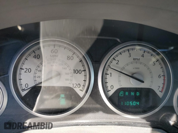 2009 Chrysler Town & Country Touring with VIN 2A8HR54XX9R675671, listed as a Copart auction lot 43807405 with 110,504 mi miles and Salvage Title. Bid and sale history available at DreamBid. Image 9.