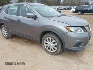 2016 Nissan Rogue SV with VIN KNMAT2MT9GP687315, listed as a IAAI auction lot 41589396 with 143,799 mi miles. Bid and sale history available at carsss.com. Image 1.