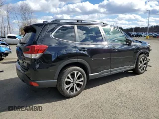 2020 Subaru Forester Limited with VIN JF2SKAUC2LH528319, listed as a Copart auction lot 48068455 with 52,201 mi miles and Salvage Title. Bid and sale history available at carsss.com. Image 3.