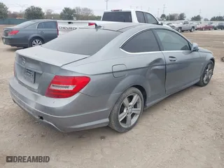 2012 Mercedes-Benz C-Class C 250 with VIN WDDGJ4HB6CF864731, listed as a IAAI auction lot 41177482 with 134,642 mi miles. Bid and sale history available at carsss.com. Image 4.