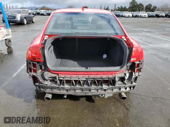 2008 Audi A4 2.0T with VIN WAUAF78E38A051961, listed as a Copart auction lot 86548634 with 170,675 mi miles and Salvage Title. Bid and sale history available at carsss.com. Image 6.