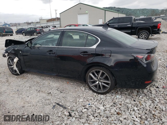 2016 Lexus GS 350 with VIN JTHCZ1BL7GA001603, listed as a Copart auction lot 42006154 with 0 mi miles and Salvage Title. Bid and sale history available at carsss.com. Image 2.