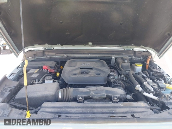 2023 Jeep Wrangler Sahara with VIN 1C4JJXP68PW627007, listed as a IAAI auction lot 42474745 with 57,912 mi miles and . Bid and sale history available at DreamBid. Image 10.