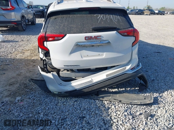 2021 GMC Terrain SLT with VIN 3GKALPEV6ML303404, listed as a IAAI auction lot 42105002 with 40,564 mi miles and . Bid and sale history available at DreamBid. Image 6.