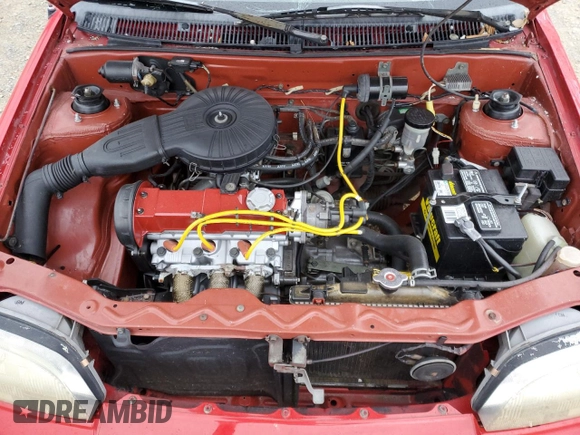 1991 Geo Metro z VIN JG1MR3363MK603262, wystawiony jako Copart lot #47991675 z przebiegiem 79 284 mil mil oraz Szkody całkowita. Historia ofert i sprzedaży dostępna na DreamBid. Obrazek 11.