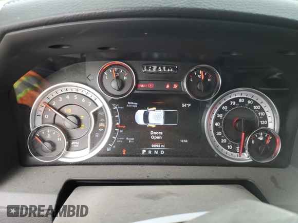 2017 Ram 1500 Sport z VIN 1C6RR7UT5HS844682, wystawiony jako Copart lot #75055643 z przebiegiem 99 992 mil mil oraz . Historia ofert i sprzedaży dostępna na DreamBid. Obrazek 9.