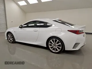 2015 Lexus RC 350 F Sport z VIN JTHHE5BC4F5001543, wystawiony jako Copart lot #58728125 z przebiegiem 110 107 mil mil oraz Czysty tytuł • Clean title. Historia ofert i sprzedaży dostępna na DreamBid. Obrazek 2.