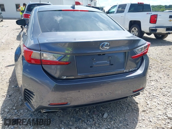 2017 Lexus RC 200t with VIN JTHHA5BCXH5006079, listed as a IAAI auction lot 42573850 with 108,206 mi miles and . Bid and sale history available at DreamBid. Image 16.