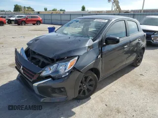 2024 Mitsubishi Mirage Black Edition с VIN ML32AWHJ5RH003144, выставлен на аукционе Copart как лот 63340375 с пробегом 80 712 миль миль и Списание • Salvage title. История ставок и продаж доступна на DreamBid. Изображение 1.