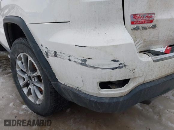 2014 Jeep Grand Cherokee Limited with VIN 1C4RJFBG7EC497622, listed as a IAAI auction lot 41667930 with 147,876 mi miles and . Bid and sale history available at DreamBid. Image 19.