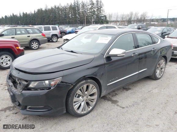 2020 Chevrolet Impala Premier with VIN 2G1105S39L9105910, listed as a IAAI auction lot 41151687 with 72,674 mi miles. Bid and sale history available at carsss.com. Image 17.