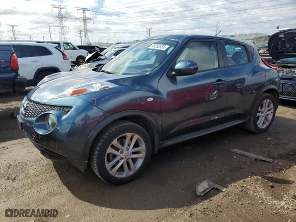 2011 Nissan Juke SL with VIN JN8AF5MV2BT016079, listed as a Copart auction lot 49252055 with 90,172 mi miles and Salvage Title. Bid and sale history available at carsss.com. Image 1.