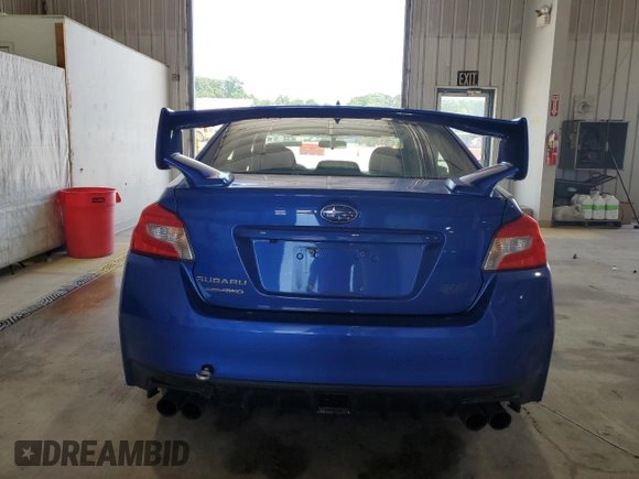 2016 Subaru WRX STI Limited with VIN JF1VA2Y68G9827165, listed as a Copart auction lot 61357975 with 118,565 mi miles and Salvage title. Bid and sale history available at DreamBid. Image 6.