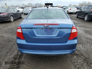 2010 Ford Fusion SE with VIN 3FAHP0HA1AR386057, listed as a Copart auction lot 55296425 with 134,993 mi miles and Salvage Title. Bid and sale history available at DreamBid. Image 6.