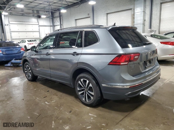 2022 Volkswagen Tiguan S with VIN 3VV0B7AX3NM116958, listed as a Copart auction lot 83080384 with 26,828 mi miles and Salvage Title. Bid and sale history available at carsss.com. Image 2.