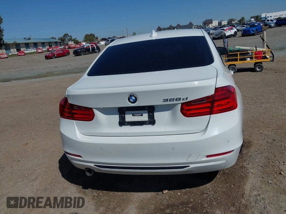 2014 BMW 3 Series 328d with VIN WBA3D3C59EK154208, listed as a IAAI auction lot 41837548 with 72,463 mi miles and . Bid and sale history available at carsss.com. Image 16.