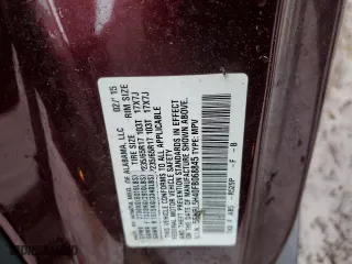 2015 Honda Odyssey EX with VIN 5FNRL5H40FB068845, listed as a Copart auction lot 52251975 with 100,565 mi miles and Salvage Title. Bid and sale history available at carsss.com. Image 15.