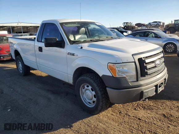 2012 Ford F-150 XL with VIN 1FTMF1EM2CKD25680, listed as a Copart auction lot 82422404 with 282,375 mi miles and Clean title. Bid and sale history available at DreamBid. Image 4.