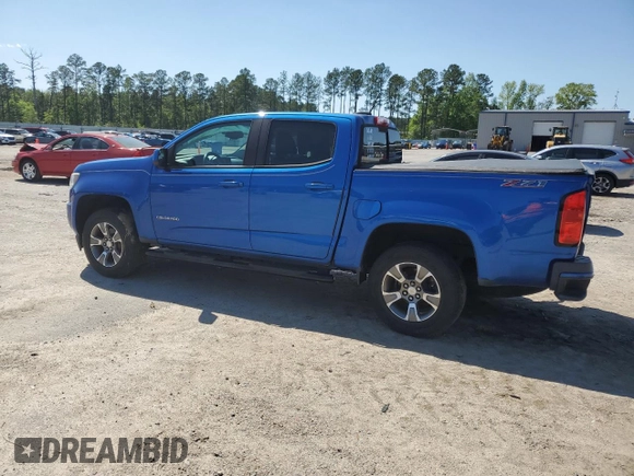 2019 Chevrolet Colorado 2WD Z71 z VIN 1GCGSDEN2K1246646, wystawiony jako Copart lot #52118385 z przebiegiem 75 306 mil mil oraz Szkoda całkowita • Salvage title. Historia ofert i sprzedaży dostępna na DreamBid. Obrazek 2.