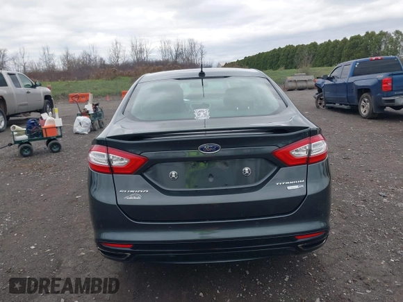 2015 Ford Fusion Titanium with VIN 3FA6P0D98FR241432, listed as a IAAI auction lot 40810097 with 94,021 mi miles. Bid and sale history available at carsss.com. Image 17.